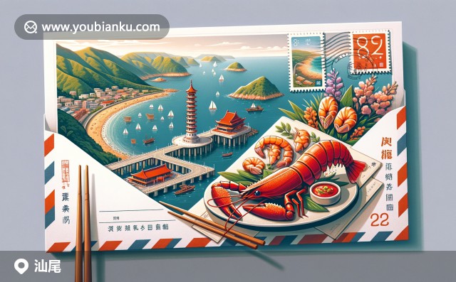 汕尾汕尾地域文化與郵政元素巧妙融合，展現(xiàn)陸豐皮影戲、碣石木雕和擂茶文化