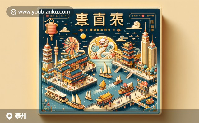 泰州特色郵政信封：興化大閘蟹、黃橋燒餅與泰興雪梨，展現(xiàn)江蘇泰州地方特色