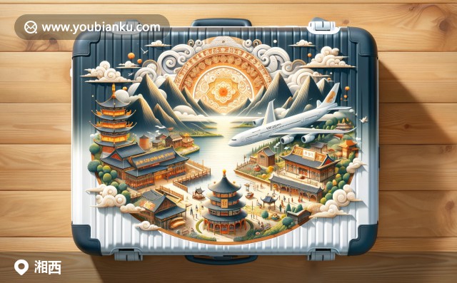 湘西民族文化與自然風光的展示，融入郵政元素，展現(xiàn)傳統(tǒng)與現(xiàn)代的融合之美